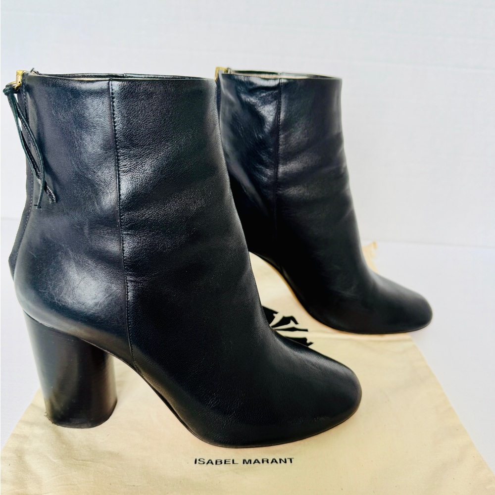 Isabel Marant Classic Black Ankle Booties